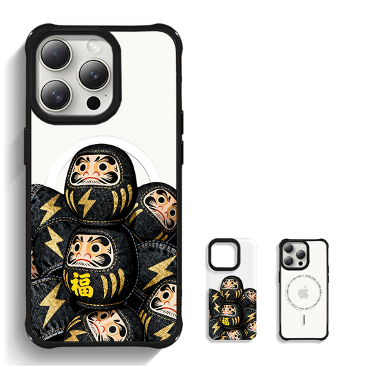 磁吸手機殼|牛仔布系列|深藍色 | 不包磁吸支架