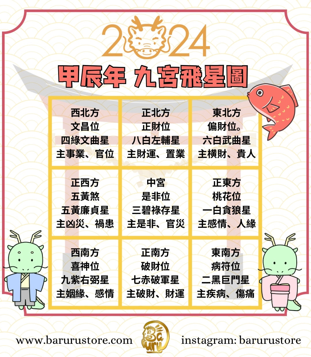 迷你達摩水晶樹 | 招財開運擺件 | Mini Daruma Crystal Tree