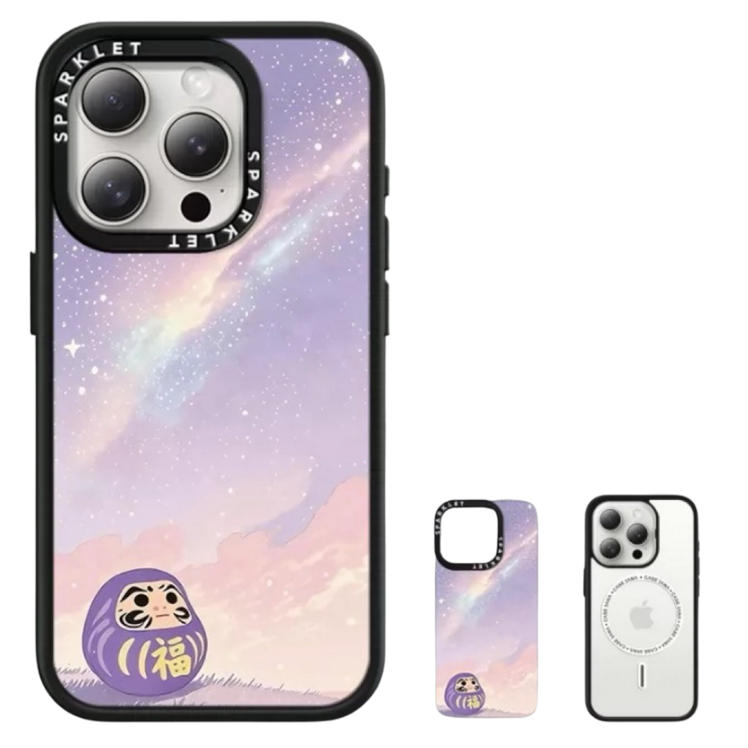 磁吸手機殼| 星空達摩|紫色 | 不包磁吸支架