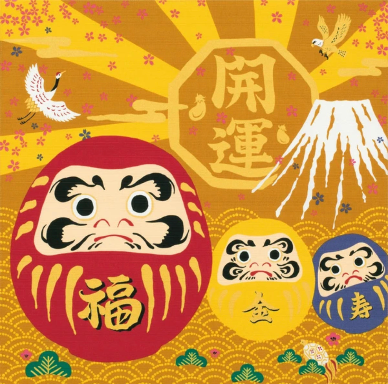 達摩金風呂布