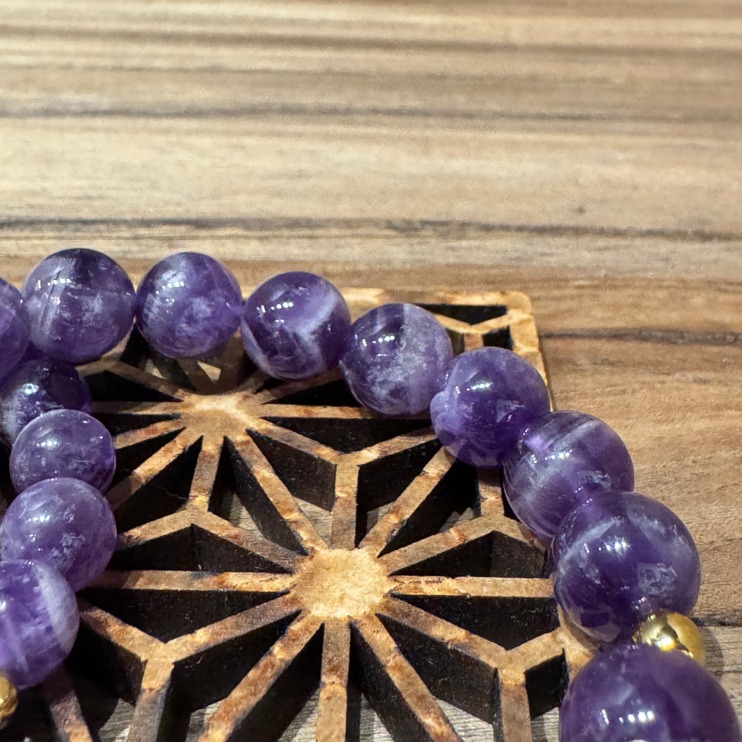 夢幻紫水晶達摩手串 | Amethyst Daruma Bracelet