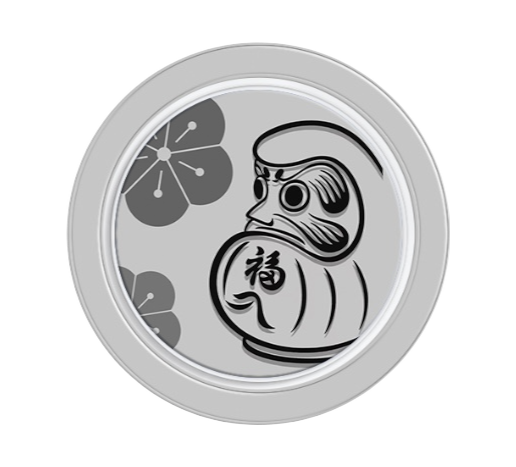 磁吸手機殼|和風達摩|灰色 | 不包磁吸支架