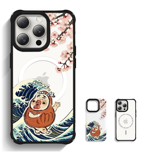 磁吸手機殼| 浮世繪達摩 | 不包磁吸支架