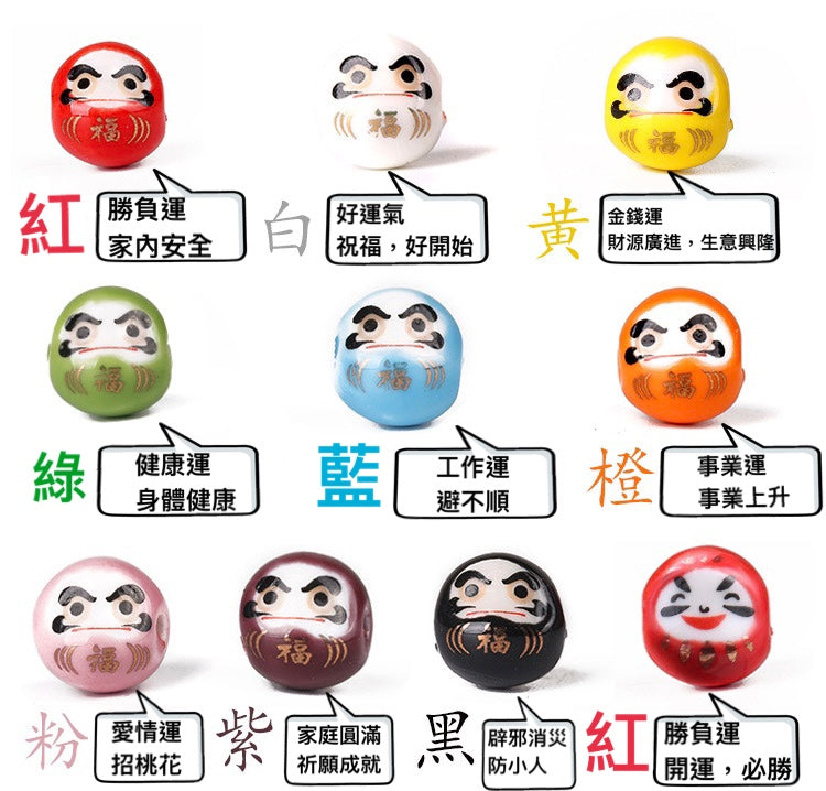 開運達摩手串