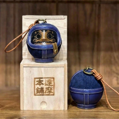 藍色人造皮革達摩