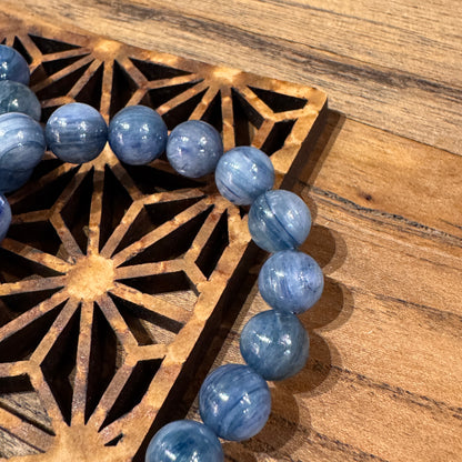 藍晶石達摩水晶手鏈 | Kyanite Daruma Crystal Bracelet