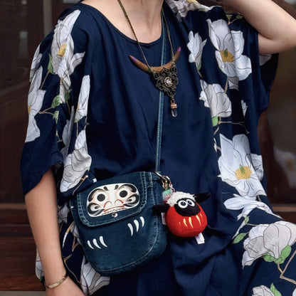 Daruma Denim Bag
