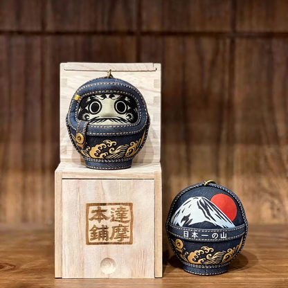 日本手工達摩擺件｜富士山夜光款｜限定收藏版 JP Handcrafted Daruma| Mt. Fuji Glow-in-Dark Edition