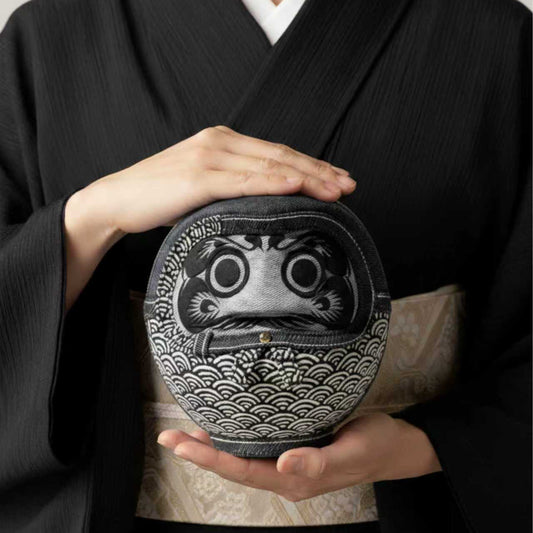 青海波牛仔布達摩
