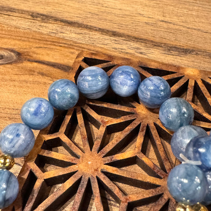 藍晶石達摩水晶手鏈 | Kyanite Daruma Crystal Bracelet