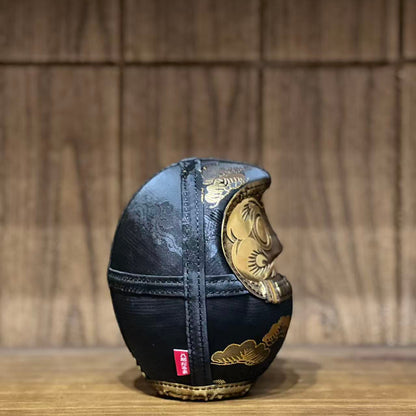 黒金松紋達摩