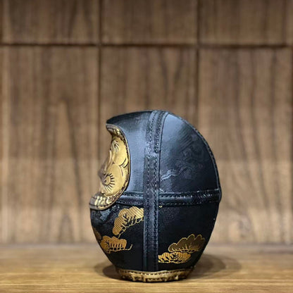 黒金松紋達摩