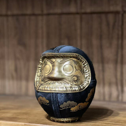 黒金松紋達摩
