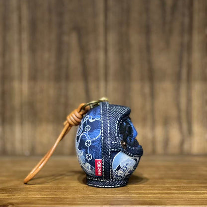 Japanese Handcrafted Daruma Figurine | Mt. Fuji Glow-in-the-Dark Edition | Limited Collector's Edition