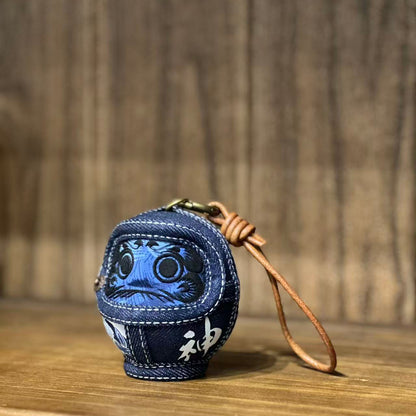 Japanese Handcrafted Daruma Figurine | Mt. Fuji Glow-in-the-Dark Edition | Limited Collector's Edition