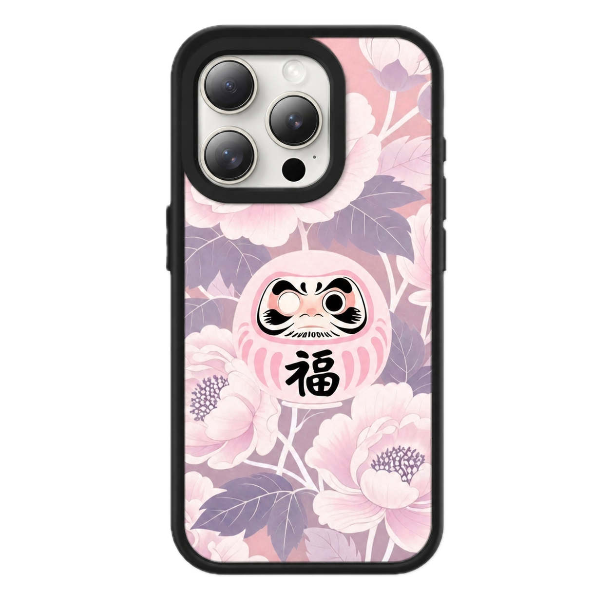 花見達摩｜粉色 | 不包磁吸支架