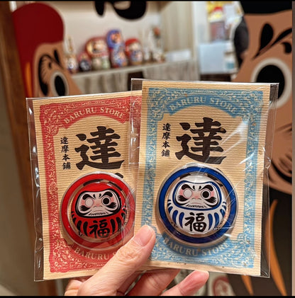 磁吸手機殼｜花見達摩｜藍色 | 不包磁吸支架