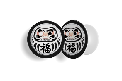 磁吸手機殼｜花見達摩｜黑色 | 不包磁吸支架