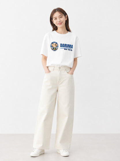 達摩立體浮雕T恤｜Daruma Silicon Tshirt