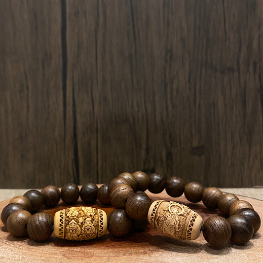 騎龍觀音。神代欅