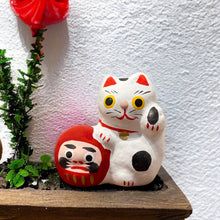 Load image into Gallery viewer, 和紙招財猫達摩