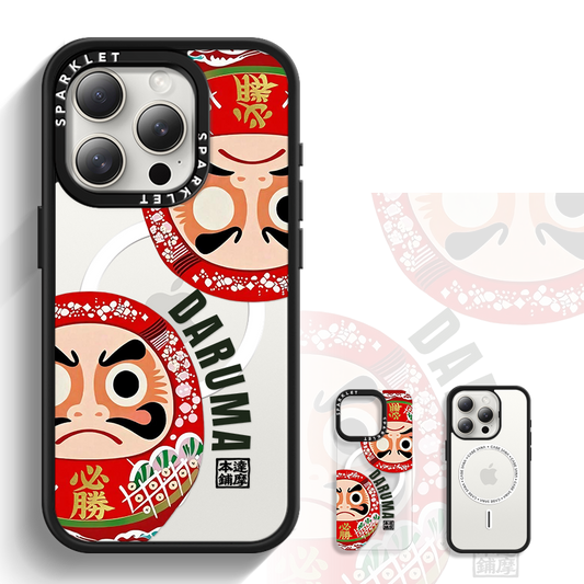 磁吸手機殼｜必勝達摩 | 紅色
