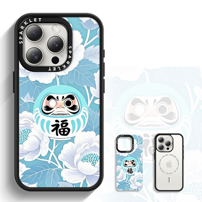 磁吸手機殼｜花見達摩 | Tiffany Blue