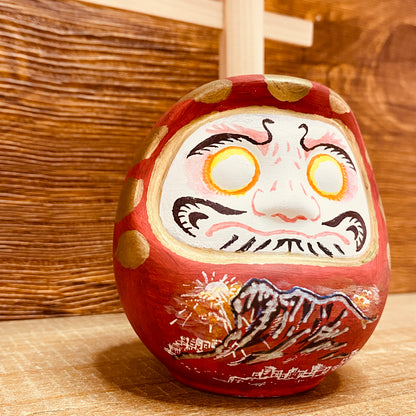 手繪陶瓷達摩x獅子山