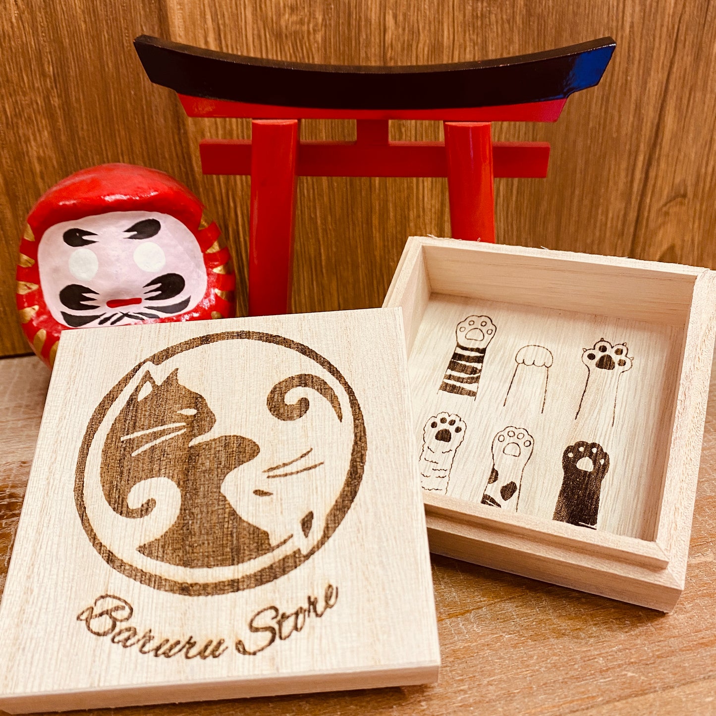 達摩桐木禮盒