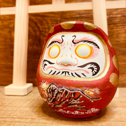 手繪陶瓷達摩x獅子山