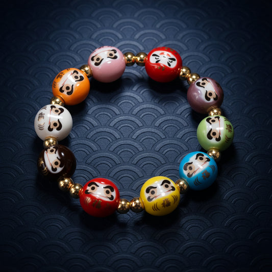 開運達摩手串 | Daruma Lucky Bracelet - 日本開運飾品